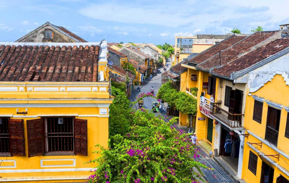 Enjoy the bustling streets